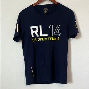 Polo by Ralph Lauren Navy Blue US Open Tennis Tee
